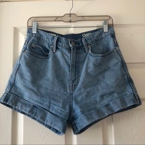 GAP High Waisted Jean Shorts